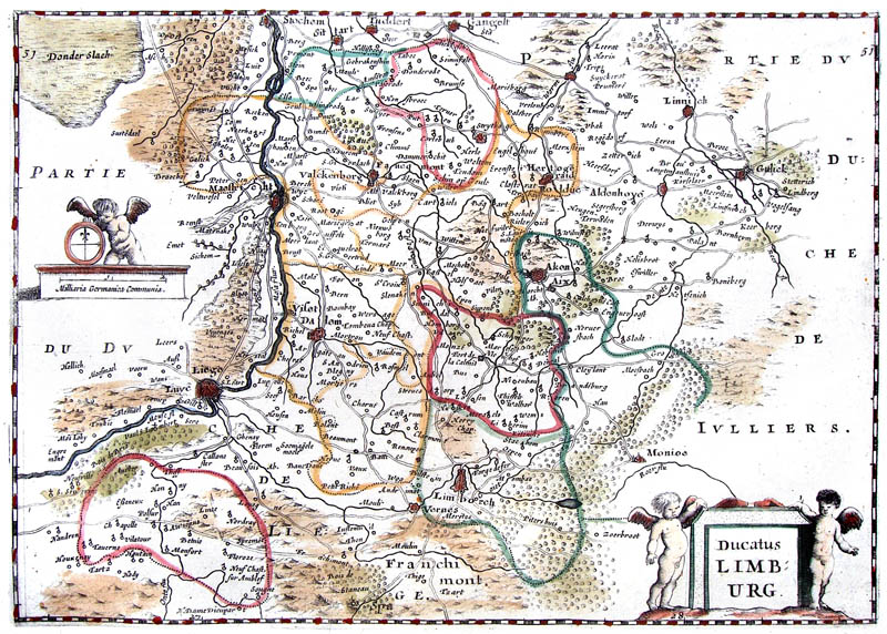 Hertogdom Limburg 1660 Aertsen
